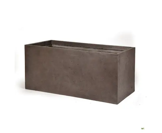 Ceramic pot Mega Collections Clayfibre Bigular Taupe 80x40x40cm 128l