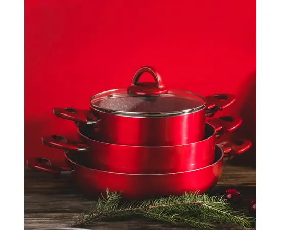 Pot with lid Ambition POKR 20161 20cm