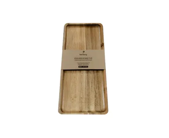 თეფში ხის Berllong BAW-0118-36 36x16x2სმ
