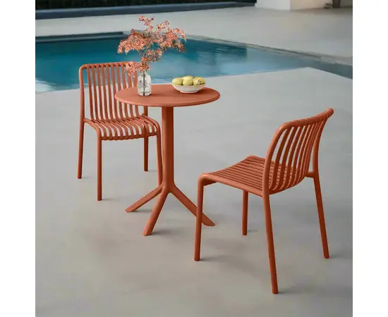 Garden furniture set table 2 chairs
