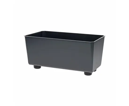 ქოთანი ყვავილის Lamela SAGA 285x170 recycled box - anthracite 4,2L