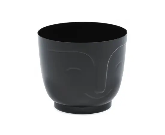 ქოთანი ყვავილის Lamela ATENA 185 cover - black 3,1L