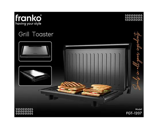 Тостер гриль Franko FGT-1207 1000W