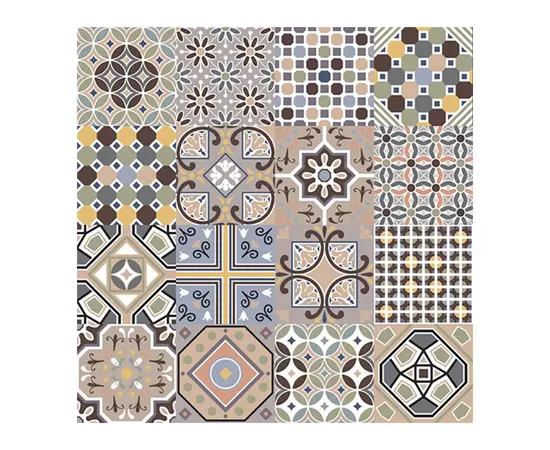 იატაკის ფილა Super Ceramica MOSAICO MULTICOLOR 45x45