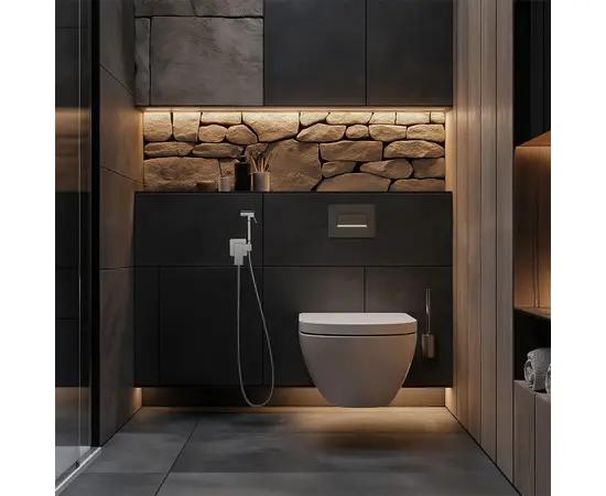 Mixer for bidet built-in Rubineta Modena