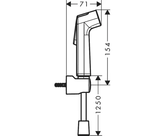 ბიდეს კომპლექტი Hansgrohe 29234000