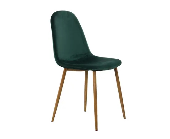 Стул CHARLTON VELVET GREEN OAK LEG 44x53x87 см