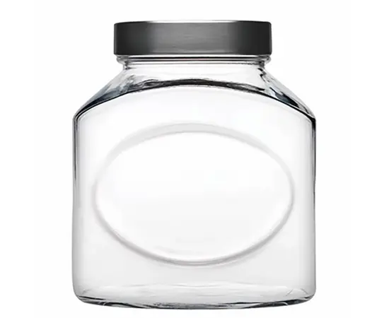 Jar with metal lid Pasabahce Elips 980393 1000 ml