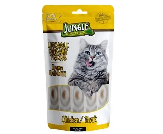 Лакомство для кошек Jungle 14гр курица