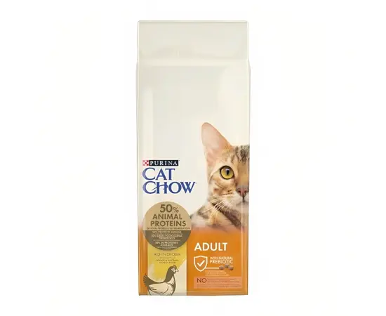 Dry food with chicken Purina Cat Chow 15kg for adult cats