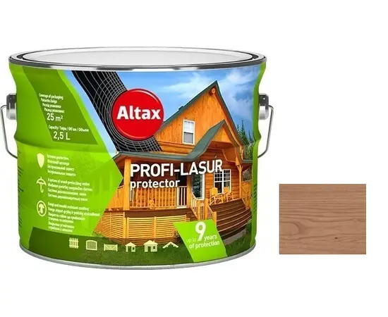პროფი ლაზური Altax წაბლი 2,5 ლ