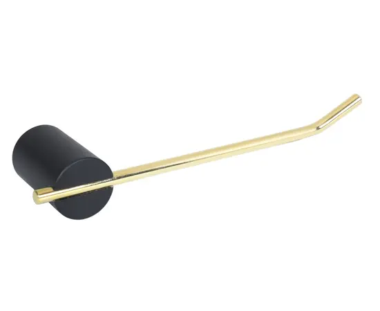 Toilet paper holder Bisk Sintra Black/Gold