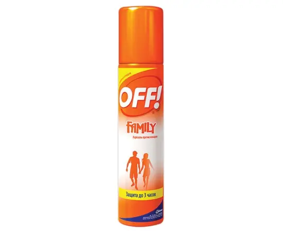 Аэрозоль от комаров OFF! Family 100 мл