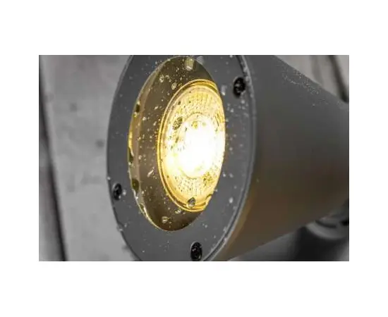 ეზოს განათება GTV LUSTINO-P 50 GU10 MAX 20W IP44 გრფიტი