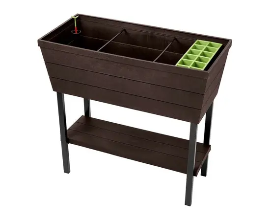 Flower pot Keter Urban Bloomer Brown 82х37х78 cm