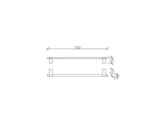 Towel hanger Tema 71105 T 50 cm