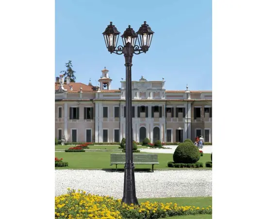 Светильник сад Fumagall LED 6W 2700K 2250мм черный E22 156 S30 AXF1R