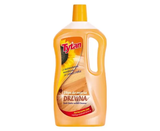 Cleaning liquid for wooden surfaces antistatic Tytan Tajfun 1l