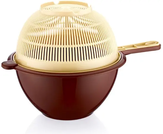 Bowl with sieve Irak Plastik HOME DESIGN SG200
