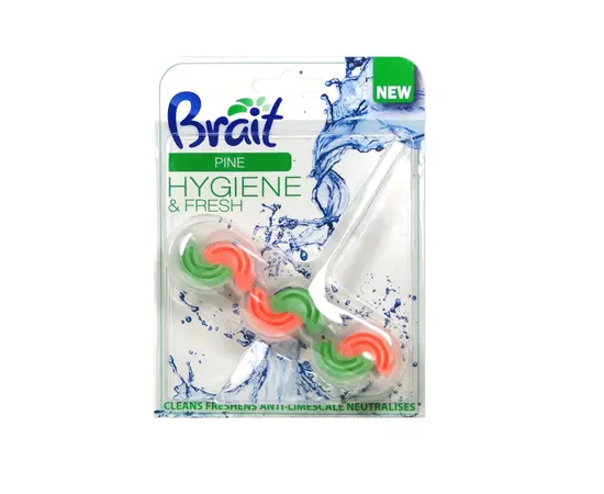 Toilet scent block BRAIT pine two-phase 45g