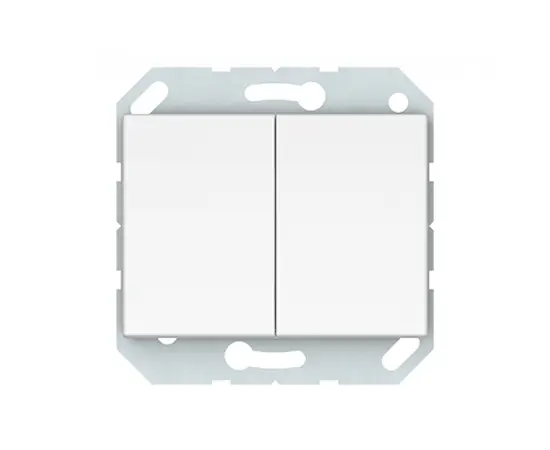 Switch without frame Vilma Express XP 500 2 key white