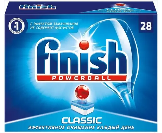 Таблетки для посудомоечной машины Finish Classic 28 шт