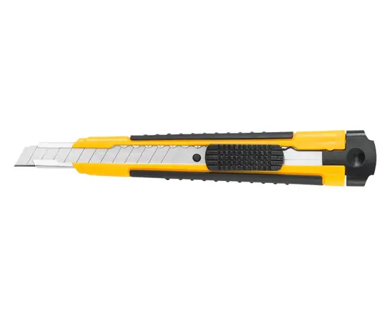 Нож с резиновой ручкой Hardy 0510-340900 9 мм