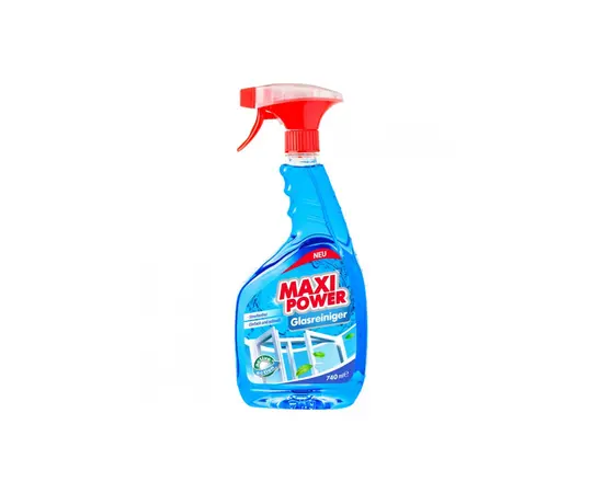 Glass cleaner green tea Maxi Power 740 ml