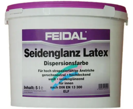 Paint Feidal Seidenglanz Latex 5 l
