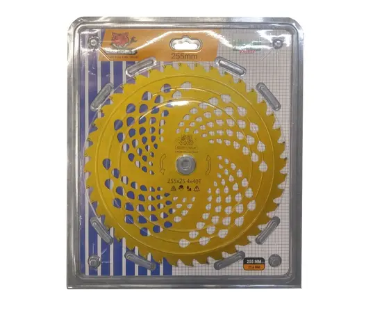 Нож для мотокос 255x25.4 40T
