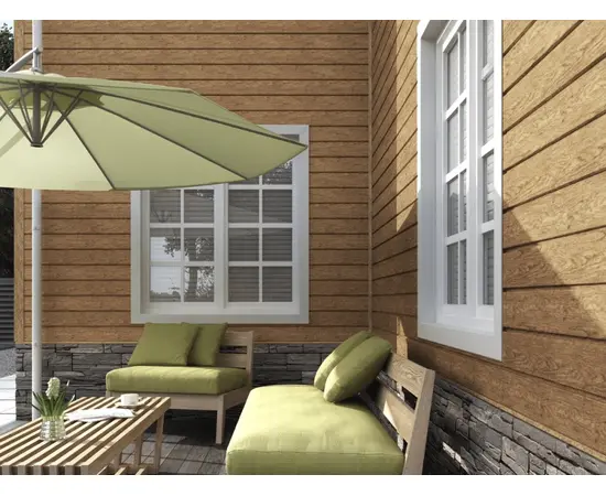 Siding panel Profile VOX Nature SVPU-05 Siding Honey Oak 0.25х3 m