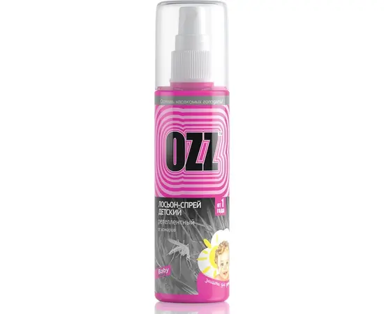 Repellent spray lotion for children OZZ Baby 020804 100 ml