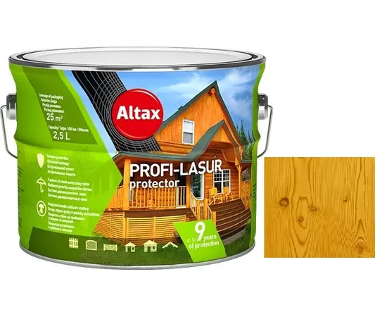Профи лазурь Altax дуб 2.5 л