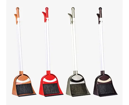 Broom with scoop Irak Plastik TE-330