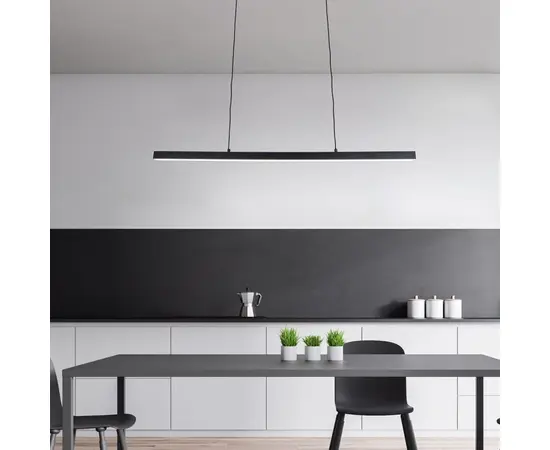 Hanger Rabalux TARIQ LED 30W 4000K L1200 h1300 aluminum black 72128