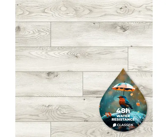 Laminate water resistant Classen Ambience Aqua Protect 53688 4V AC5/33 Lagun Oak 1285x158x10 mm