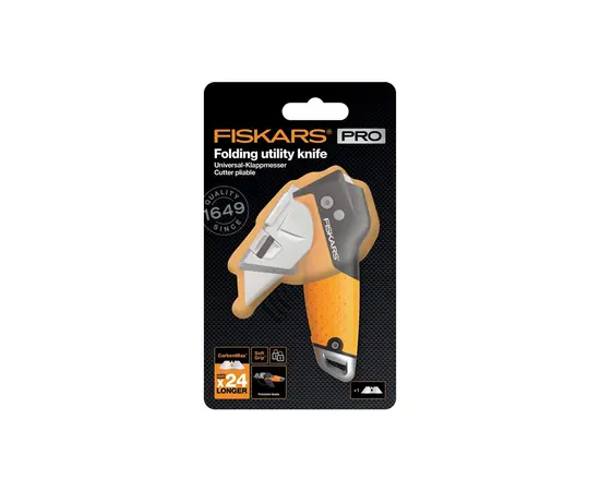 Нож со сменным лезвием Fiskars CarbonMax 1027224 Нож со сменным лезвием Fiskars CarbonMax 1027224
