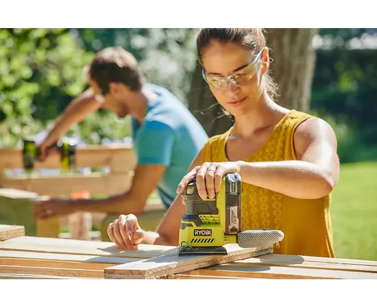 Vibrating sanding machine rechargeable Ryobi R18SS4-0 18V