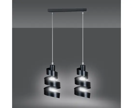 Hanger EMIBIG Saga 2 E27 2x MAX 40W black