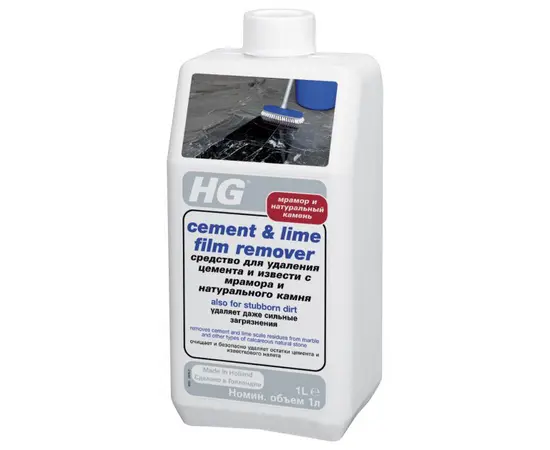Means for removing cement and lime from marble and natural stone HG 1000 ml