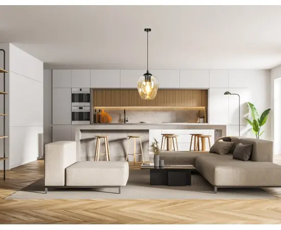 საკიდი EMIBIG Istar 1 E27 1x MAX 60W შავი MIODOWY