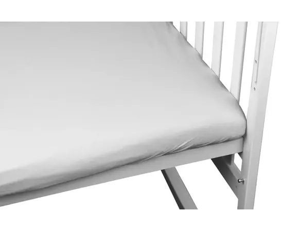 Mattress cover Runo 60x120cm milky
