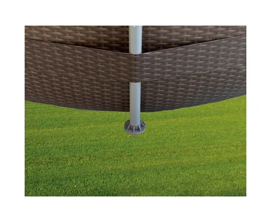 Frame pool Avenli 12024 oval brown 427x275x100 cm