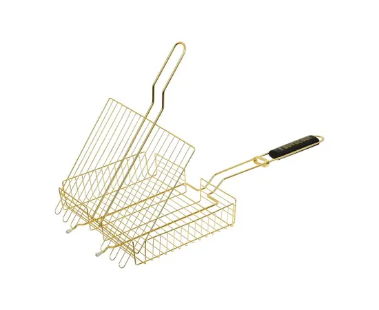Решётка-гриль универсальная BoyScout 61901 GOLD 62(+5)х30х25х5.5 см