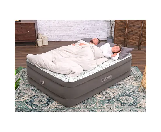 Inflatable mattress equipped with pump Bestway 152x203x56 cm