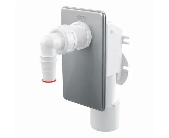 Stainless steel washing machine drain trap Alca Drain APS3
