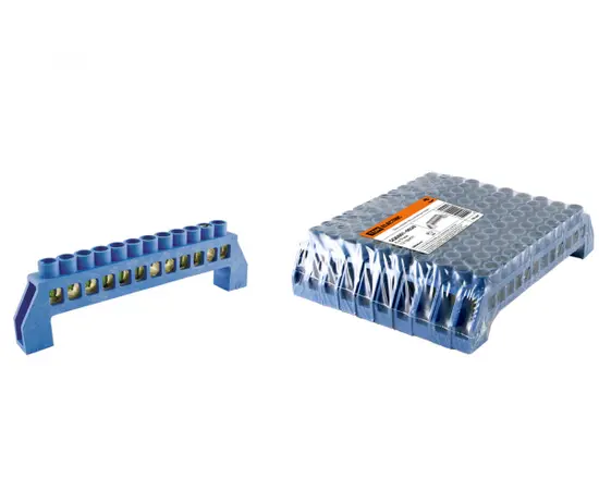 Busbar with insulator TDM 6х9 mm 12 group