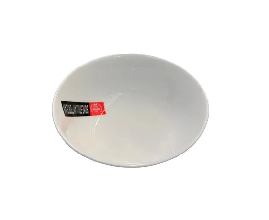 Deep plate ceramic BONE BRILLIANT PD374 21040