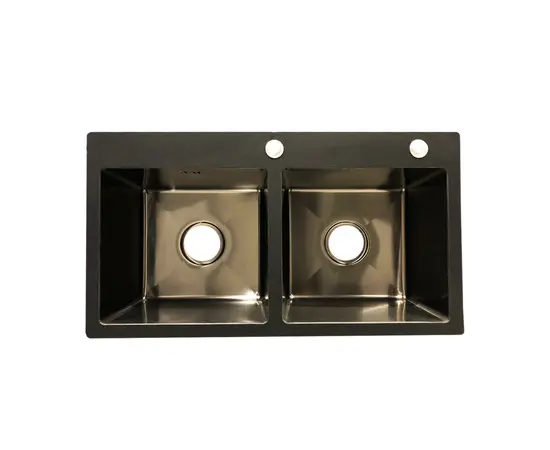 სამზარეულოს ნიჟარა შუშის  ორიანი Toner AF-3989 SVS Glass