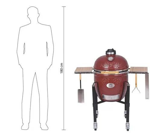 Ceramic grill Monolith Classic Pro-Series 2.0 red